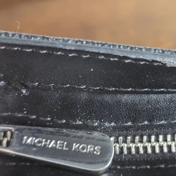 MICHAEL KORS Signature Jet Set Travel Messenger Crossbody Folio Bag Rare - Picture 13 of 15